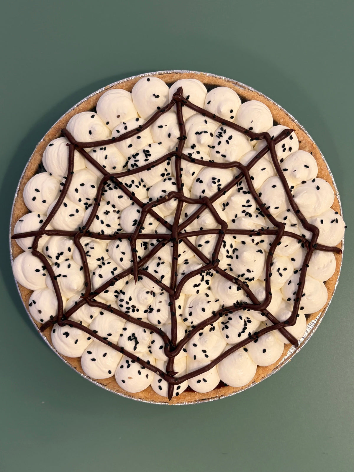 Chocolate Black Sesame Cream