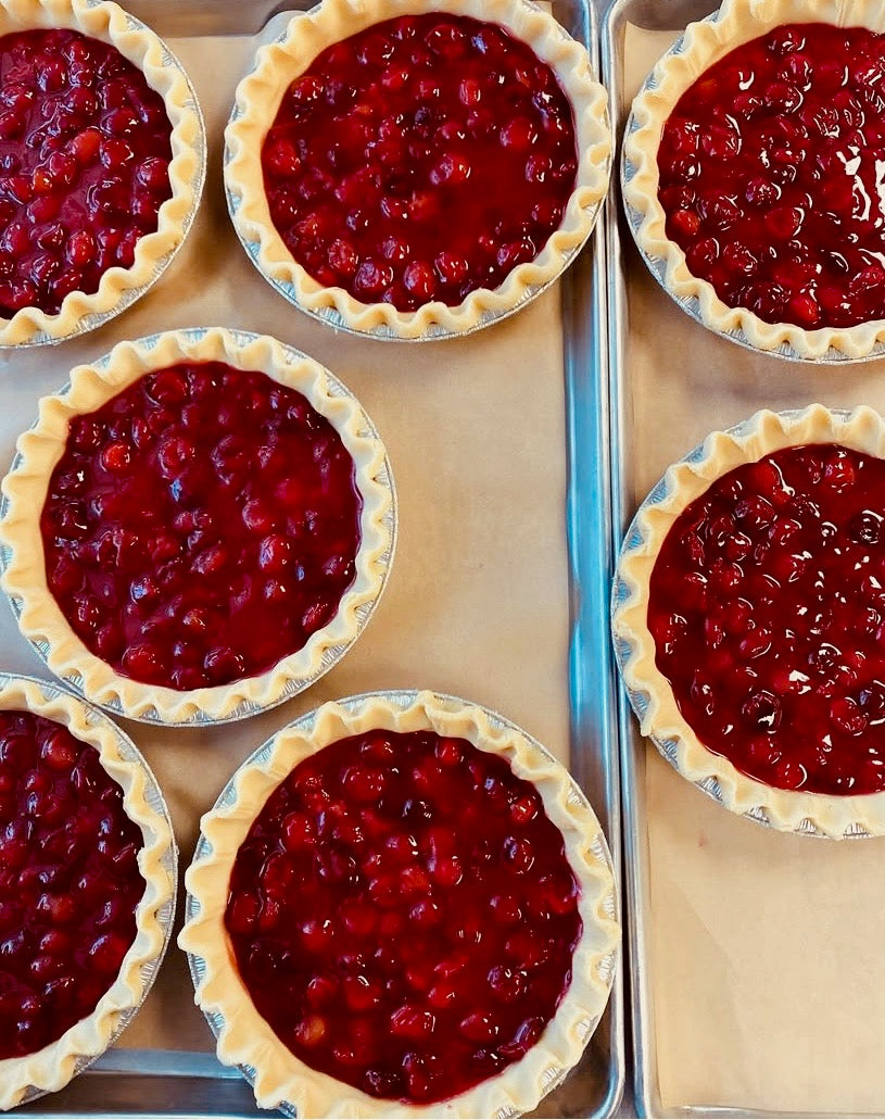 Sour Cherry Crumble (contains pecans)