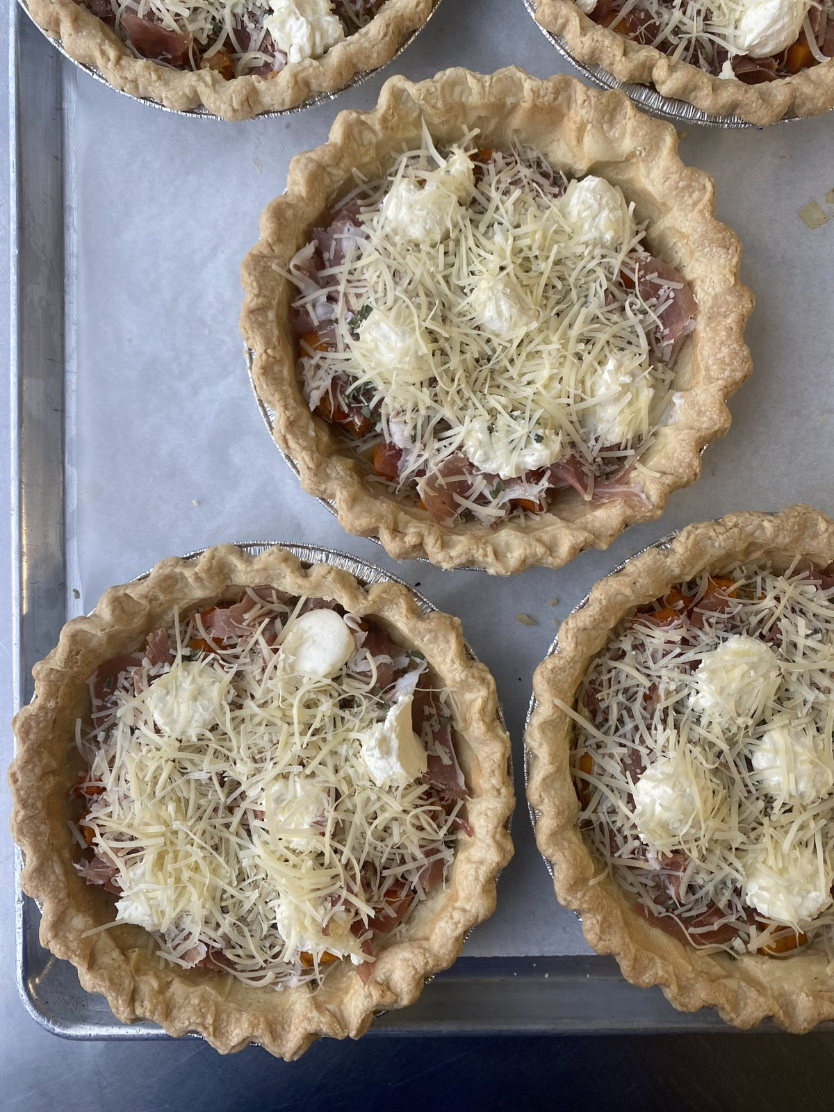 Delicata Squash, Ricotta, & Sage Quiche